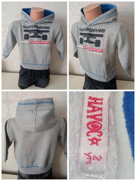 Chlapčenská mikina s kapucňou skateboarding (2r.), 92