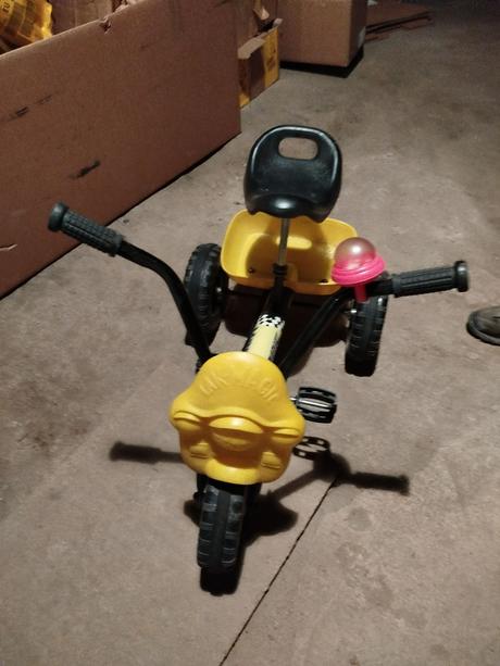 Detský trojkolesový bicykel, 