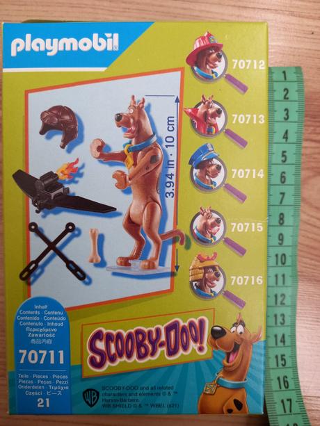 Scooby doo letec playmobil,