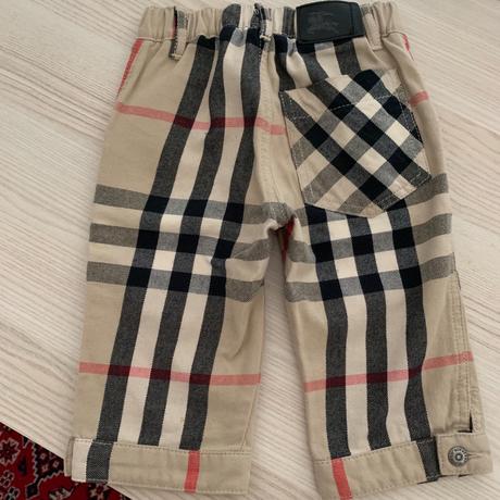 Burberry nohavice vel.9 mes, burberry,74