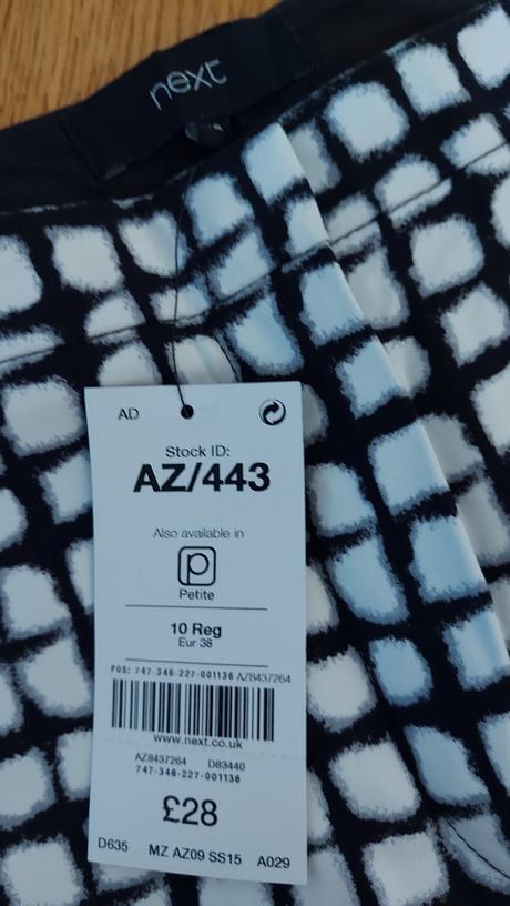 Next damske 1/8nohavice, next,38