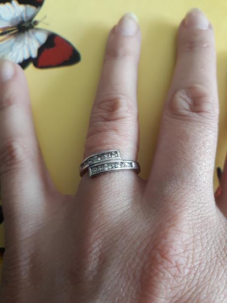 Prsteň biele zlato 2.5g,