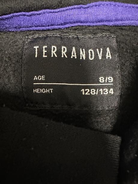 Čierna mikina, terranova,128