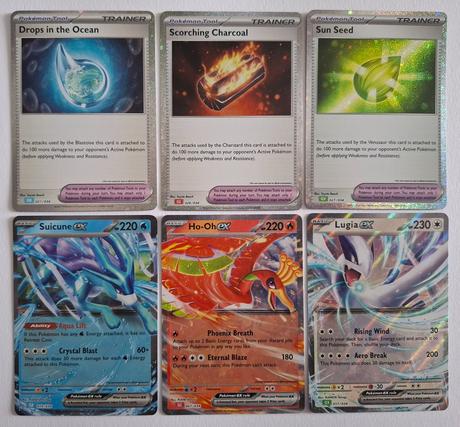 Pokémon karty clb, clc, clv, 