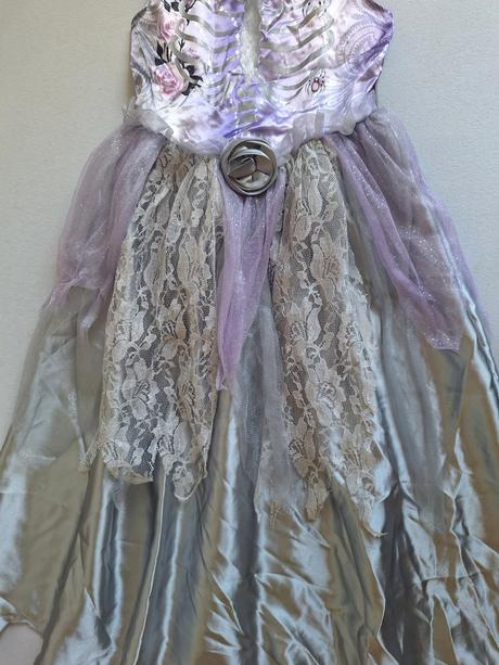 Zombie princezná / nevesta kostým 122-128, 