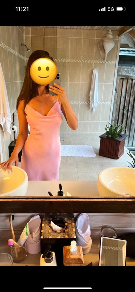 Ružové mini šaty, zara,xs