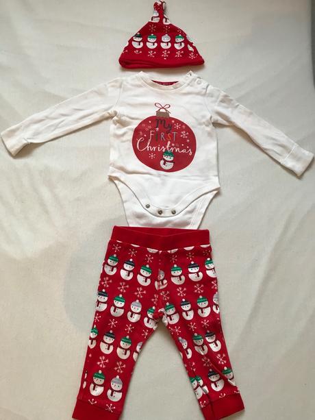 Vianocne body s nohavicami a čiapkou, 56