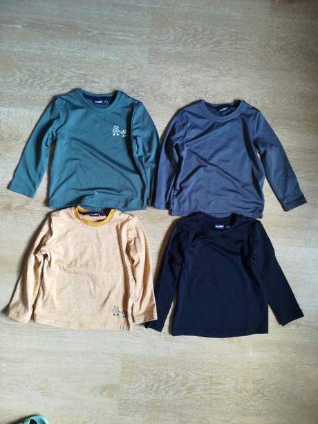 Termo tričká 4ks, lupilu,98