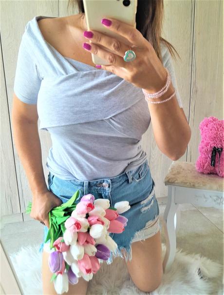 Bledošedý top-s/m, s