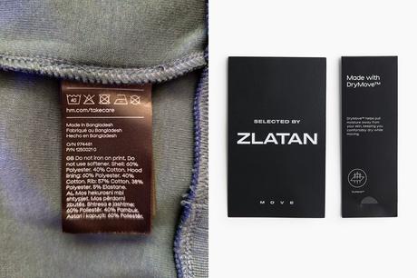 Mikina zlatan ibrahimovič zelená, h&m,l