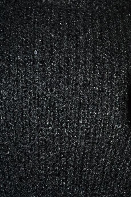 Vlnené šaty s mohérom, m