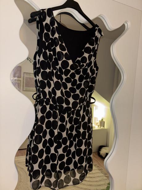 Bodkovaný top xs/s, tu,s