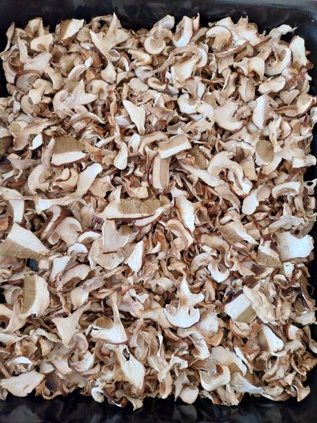 Sušené hríby, 