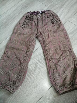 Zateplene nohavice, h&m,98