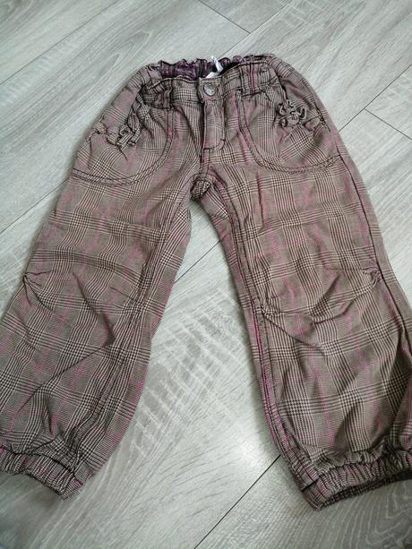 Zateplene nohavice, h&m,98