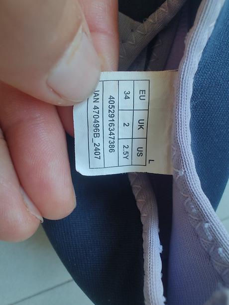 Topánky do vody, 34
