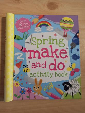Spring make and do activity book, 