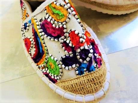 Etno espadrilky, 38