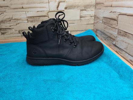 Timberland 44 - pánske kožené čierne nezateplené t, timberland,44