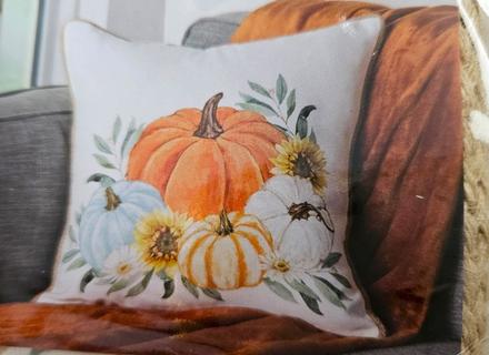 Navliecky na vankus, jesenny motiv, 2ks, 46x46cm, 