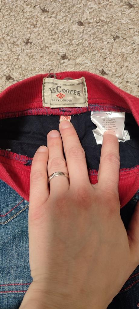 Teplá súprava c&a a podšité rifle lee cooper 74, c&a,74