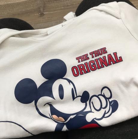 Body mickey dlhý rukáv, disney,86