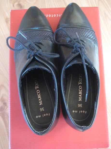 Topánky na šnurovanie, marco tozzi,36