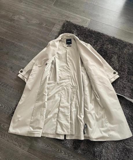 Trenčkot, pull&bear, veľkosť xs, pull&bear,xs