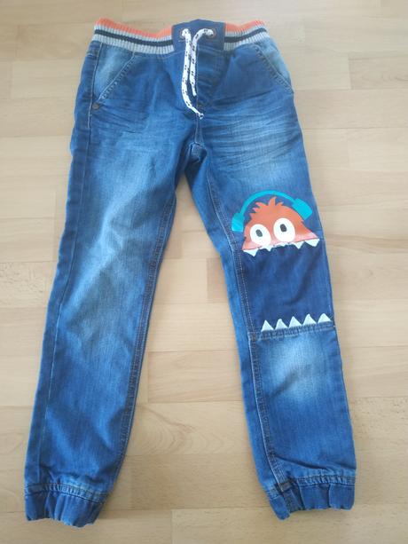 Krásne chlapčenské rifle veľ. 116, palomino,116