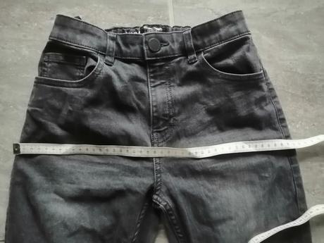 Sivé skinny džínsy next, v158,12-13r.,jemnučké, next,158