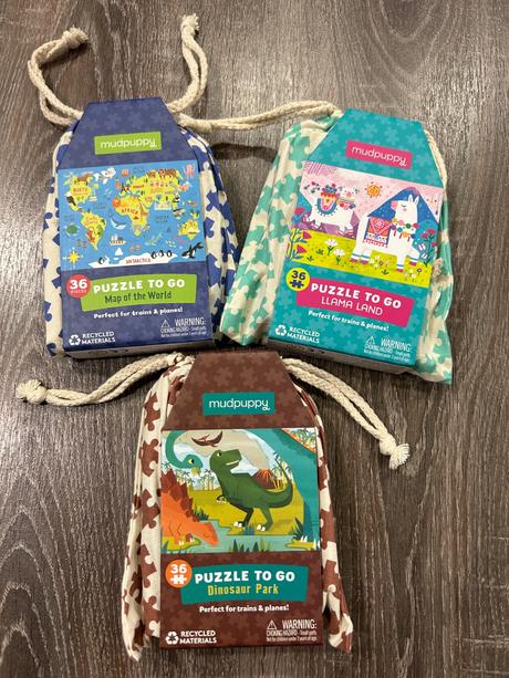 Mudpuppy detske puzzle vo vrecusku,
