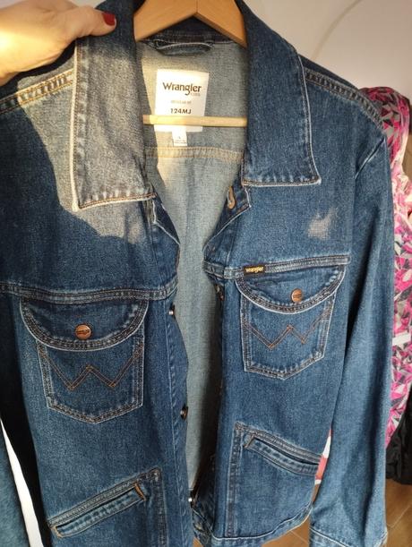 Wrangler riflová bunda, wrangler,l