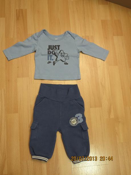 Tepláky frajerské + tričko, 80