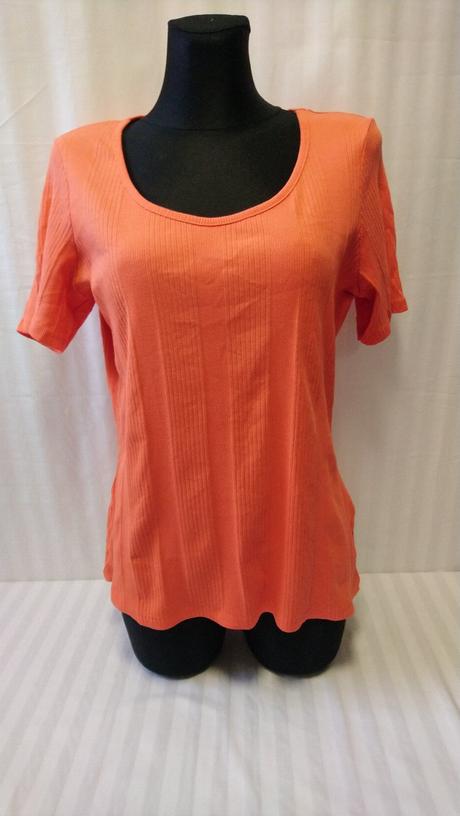 Dámsky sýto ružový bavlnený top, marks & spencer, marks & spencer,xl