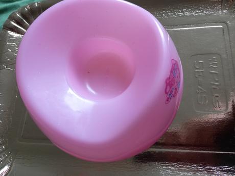 Nočník ružový baby love 15 cm, 