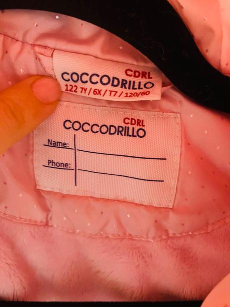 Dievčenská zimna bunda, coccodrillo,122