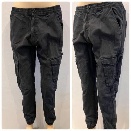 Pánske čierne rifle (33), l