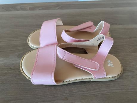 Letné sandálky h&m 28 ružové, h&m,28