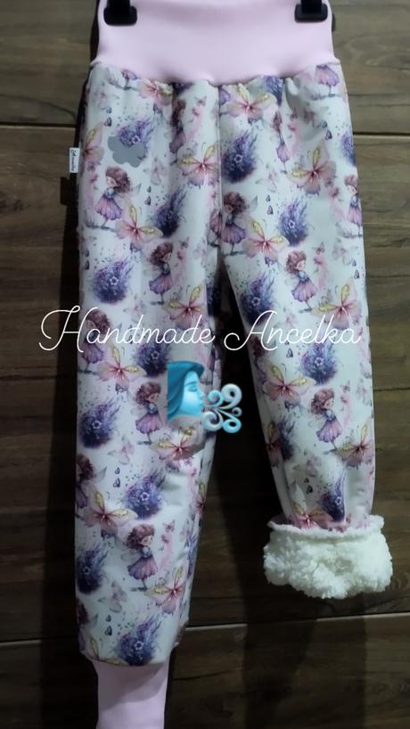 Zimné softshellky s barancekom, 62 - 152