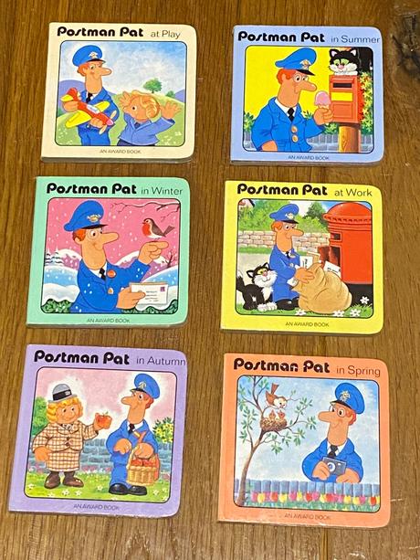Postman pat - knihy, knižky, leporelo,
