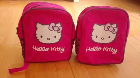 Ružový ruksak hello kitty, 