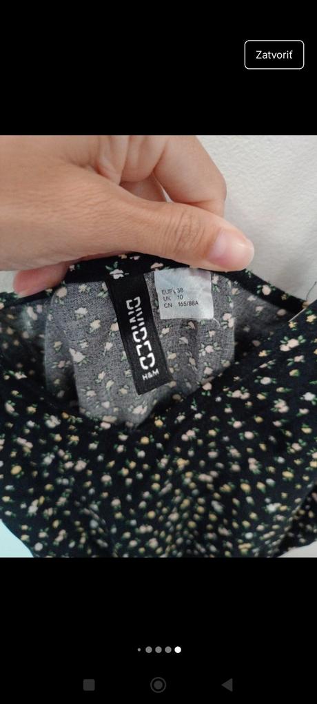 Dámsky krátky overal, h&m,38