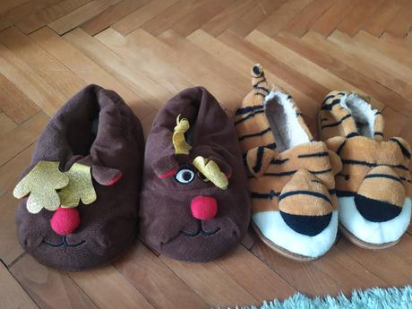 Teplé papuče, lupilu,31