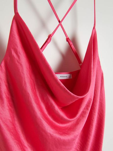 Krásne saténové šaty reserved, reserved,s