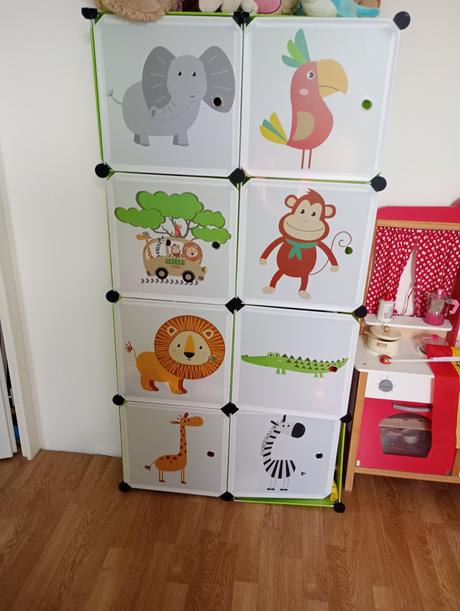 Detský modulárny regál, 