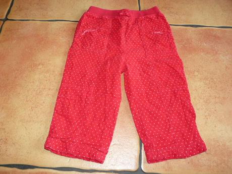 Červené bodkované menžestráky, tu,80