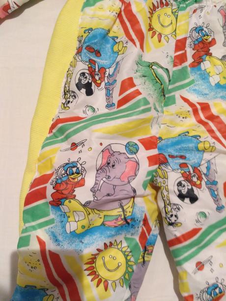 Zimný overal - motiv mickey mouse, donald, slon, 80