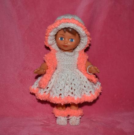 Súprava pre gumotex retro bábiku, 