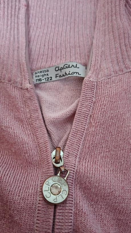 Ruzovkavy ligotavy svetrik a kabelka free, 116