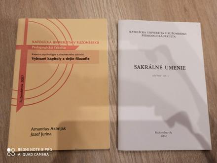 Knihy skriptá na vzdelávanie,